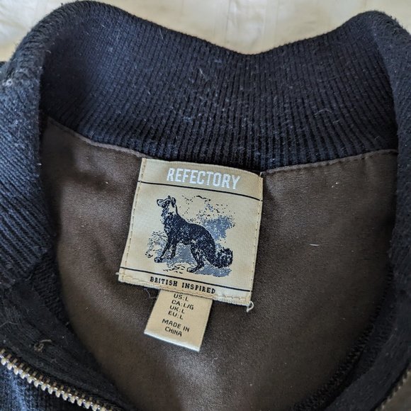 Refrectory 1/4 Zip Sweater LL Bean like - Picture 3 of 5